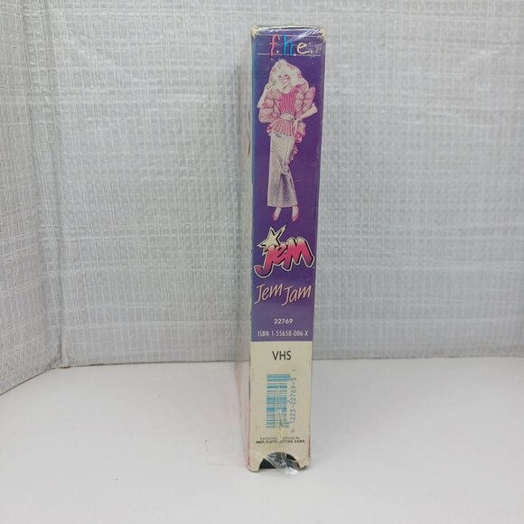 Jem And The Holograms VHS tape, episode Jem Jam, used, video store copy - Picture 7 of 9